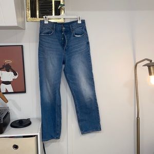 GAP jeans, cheeky straight, high rise
